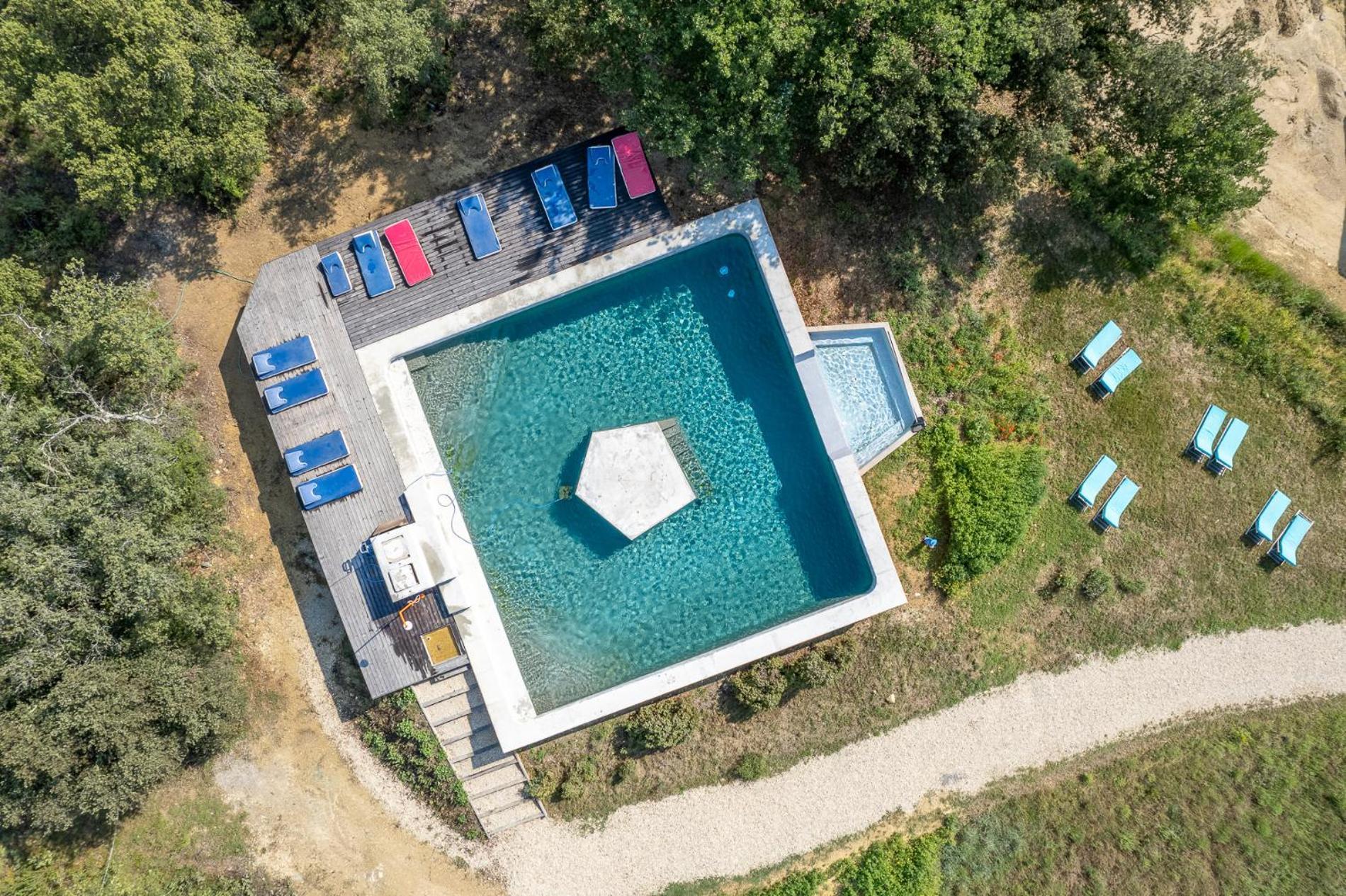 Domaine La Ferme Hi Bride Acomodação com café da manhã Villelaure Exterior foto
